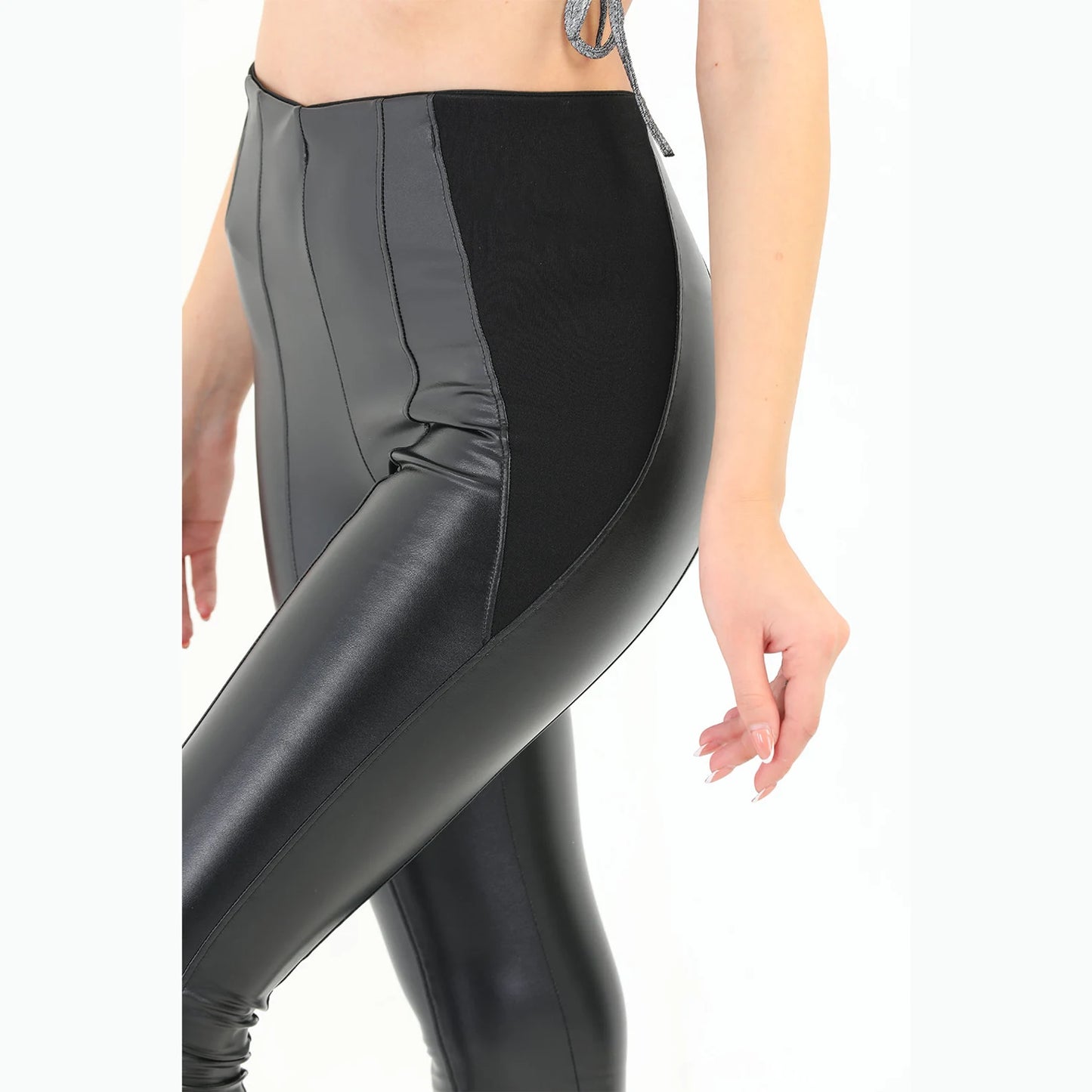 Women's Premium Leather Leggings | Luxury Style | Yildiz Studio