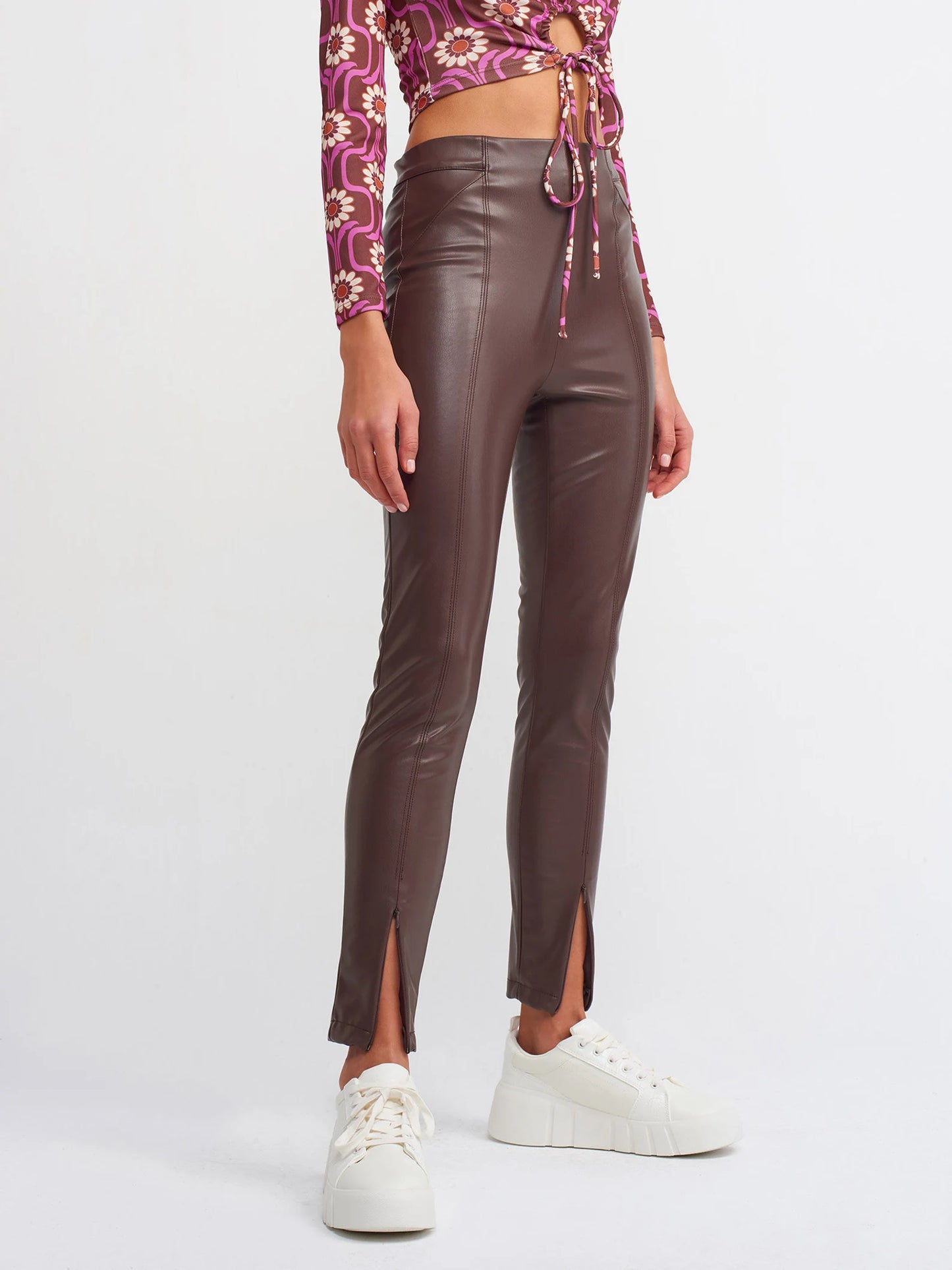Women's Premium Leather Trousers | Fashion Collection | Yildiz Studio