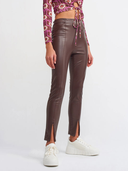Women's Premium Leather Trousers | Fashion Collection | Yildiz Studio