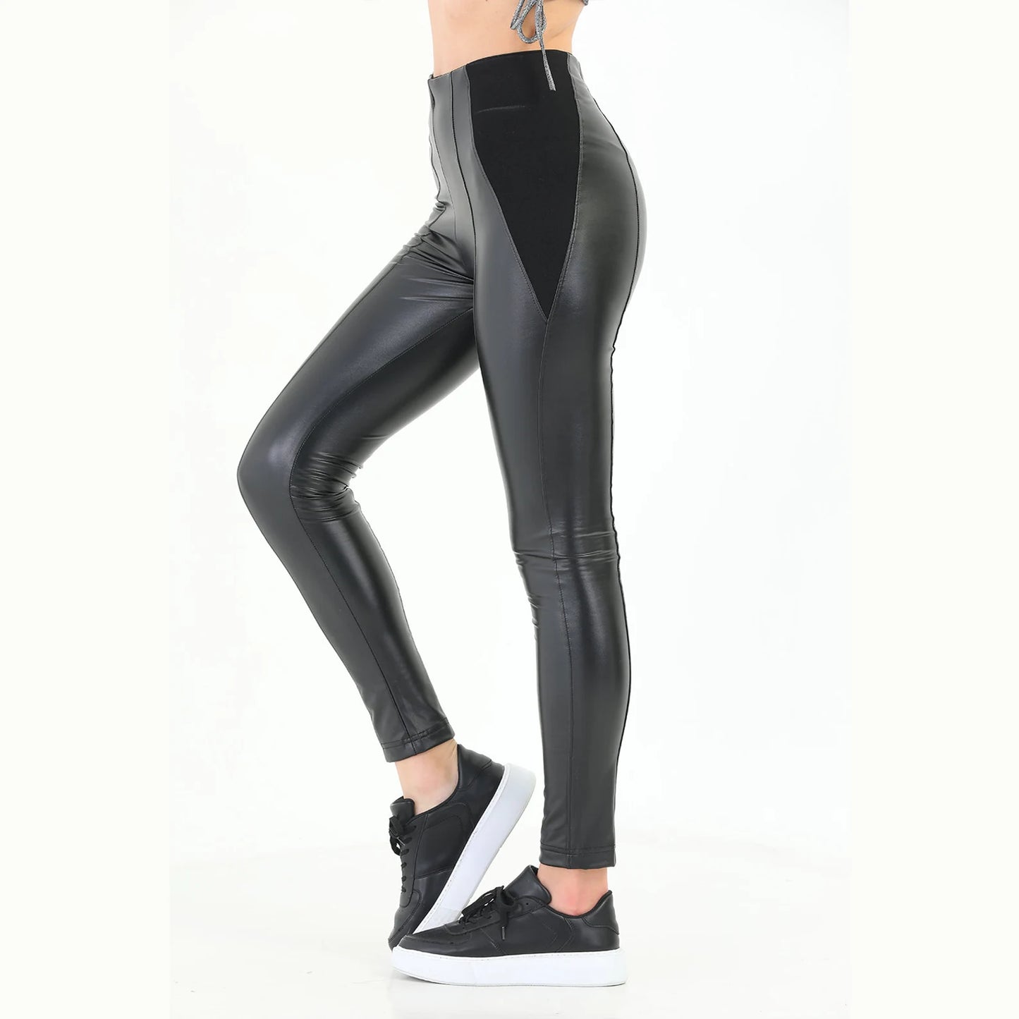 Women's Premium Leather Leggings | Luxury Style | Yildiz Studio