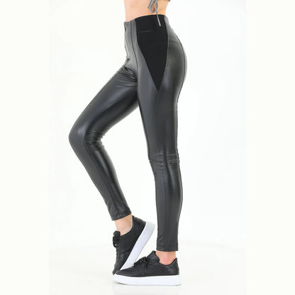 Women's Premium Leather Leggings | Luxury Style | Yildiz Studio