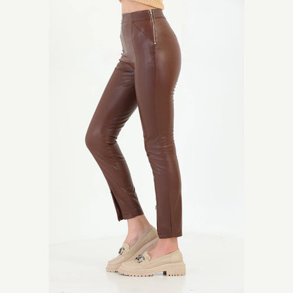 Women's Premium Leather Trousers | Fashion Collection | Yildiz Studio