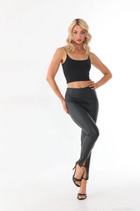 Basic Crop Cami Top – Women's Thin Strap Sleeveless Fitted Tank Top