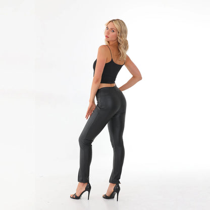 Basic Crop Cami Top – Women's Thin Strap Sleeveless Fitted Tank Top
