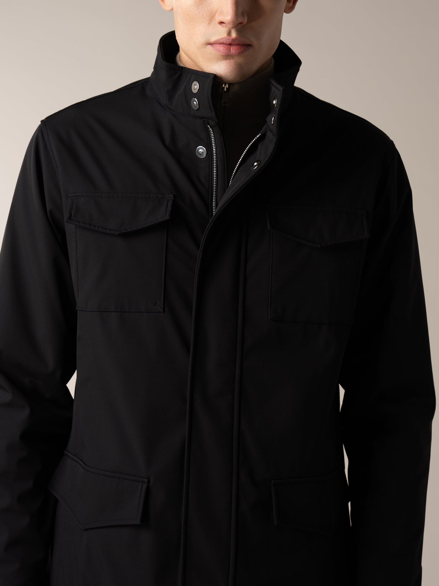 Black Magnetic Field Jacket